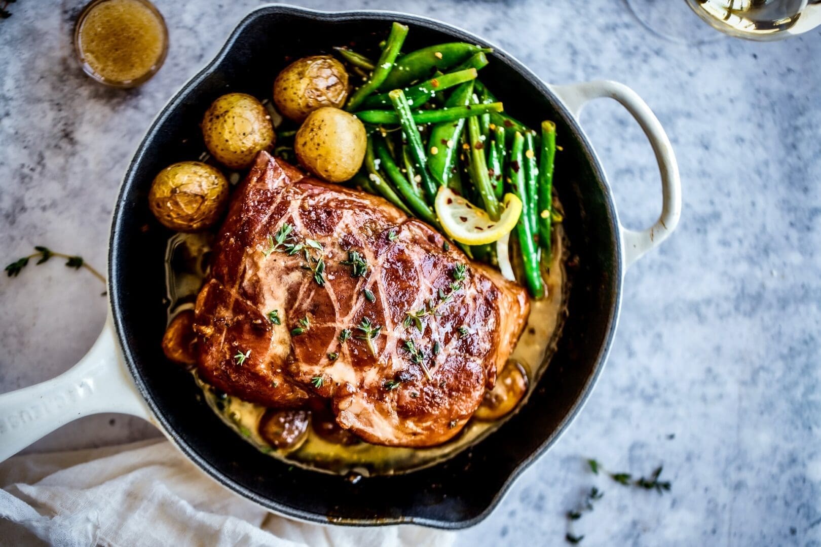 Apricot and mustard pork shoulder roast • SA Pork