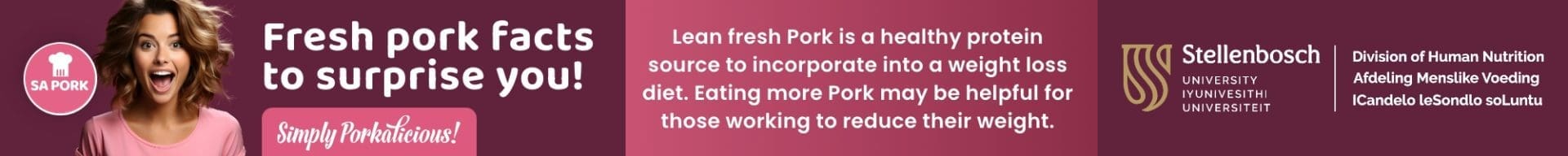 Pork is high in Protein