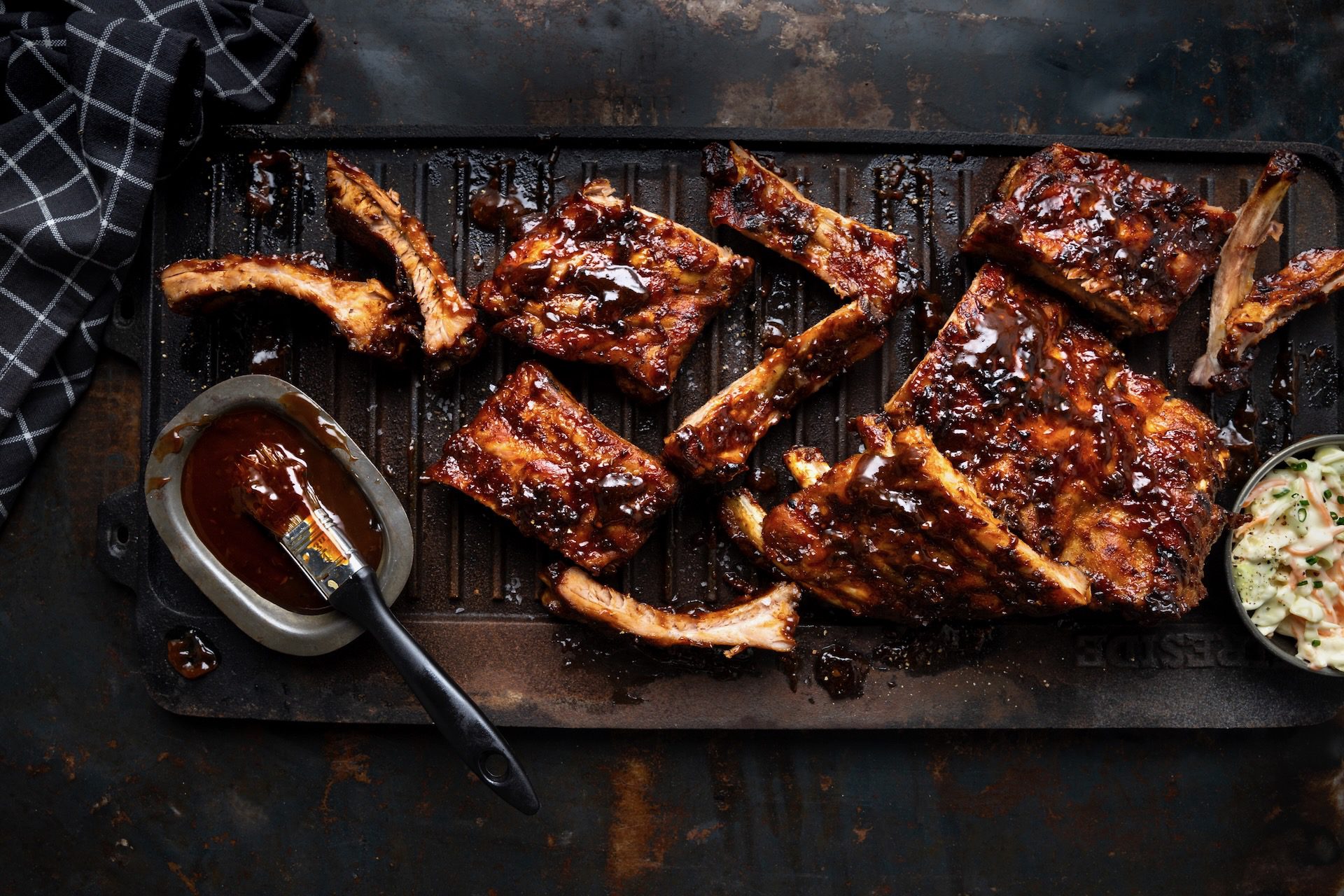 Braaied Pork Shoulder Steaks