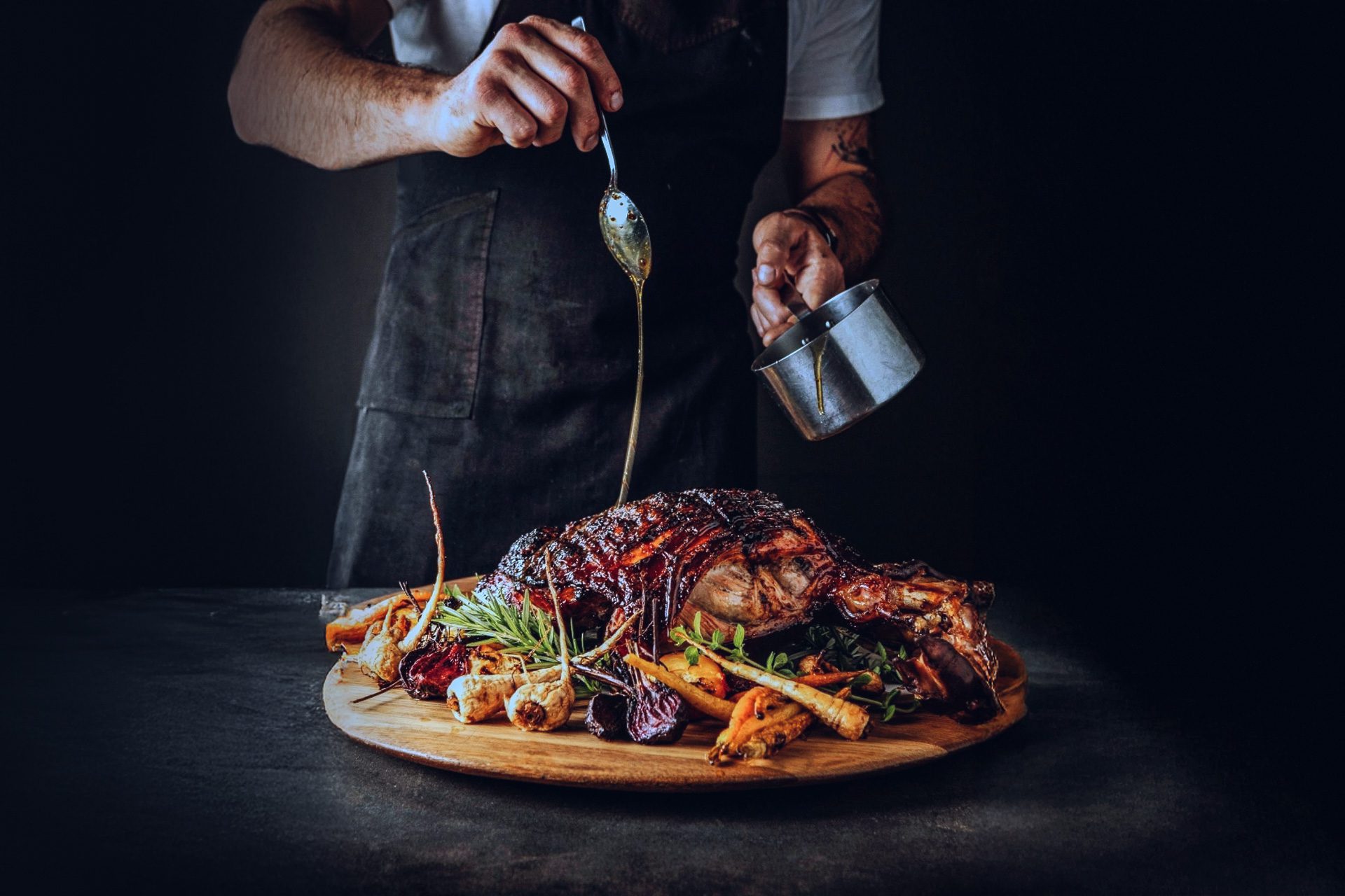 Chefs Warehouse Gammon with Honey-Truffle Glaze